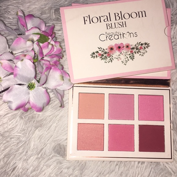 floral bloom blush